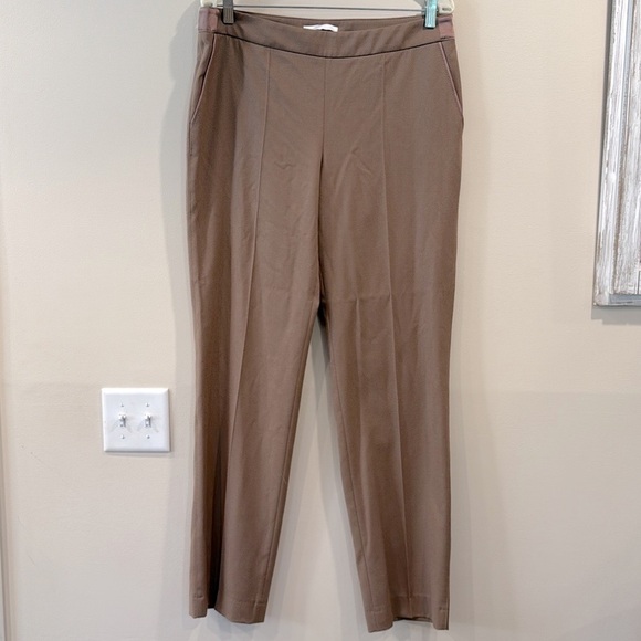 🔥BOSS by Hugo Boss Brown Straight-Leg Trousers🔥 - Picture 1 of 11